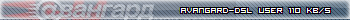 avangard use 110kb/s