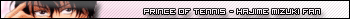 Prince of Tennis - Hajime Mizuki fan