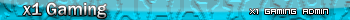 x1 gaming userbar