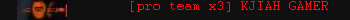 [pro team x3] KJIAH userbar